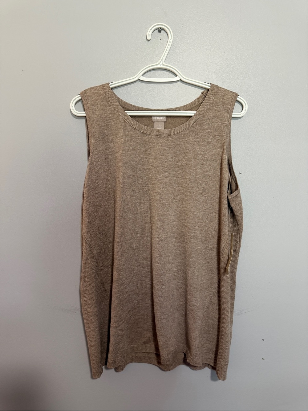 Chico’s Tank Sweater Size 2 (US Size L)